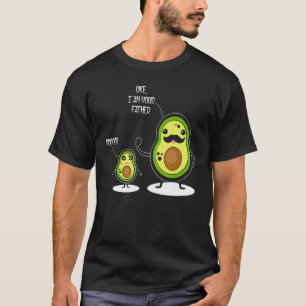 Uke ik ben je vader grappige avocado vader zoon av t-shirt