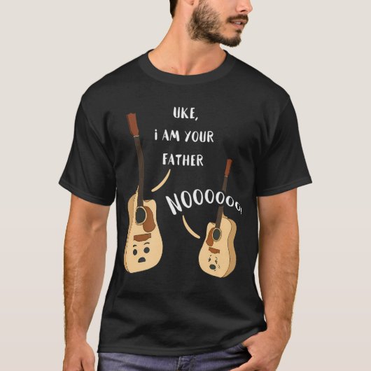 Uke Ik ben je vader T-shirt (Voorkant)