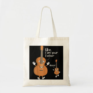 Uke, ik ben je vader Ukulele Guitar Instrument U Tote Bag