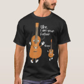 Uke Ik Ben Uw Vader Ukulele Gitaar Instrument UK T-shirt (Voorkant)