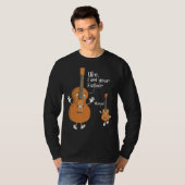 Uke Ik Ben Uw Vader Ukulele Gitaar Instrument UK T-shirt (Voorkant volledig)