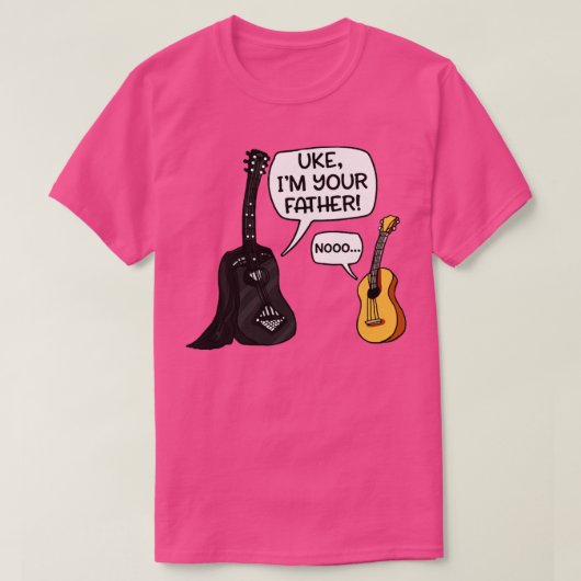 Uke Im Your Father Funny Guitar T-shirt (Design voorkant)
