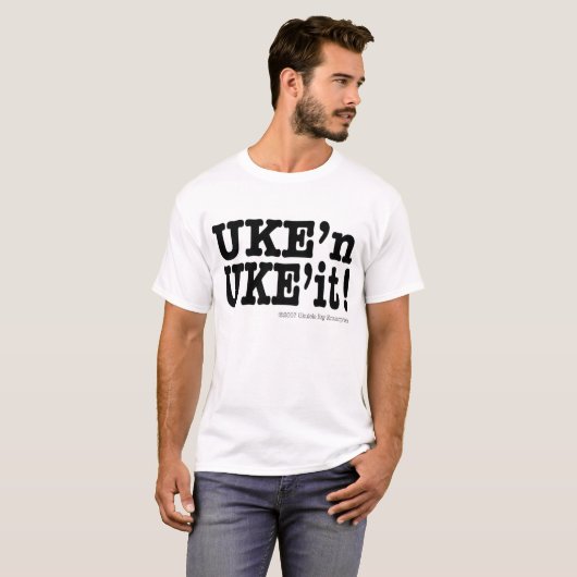 UKE is het niet. T-shirt (Voorkant volledig)
