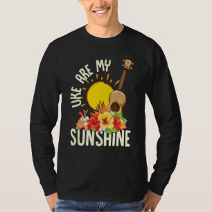 Uke is mijn Sunshine Ukulele Player Ukulelist T-shirt