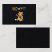 UKE kan het doen met Ukulele Ukelele Cat Guitar Mu Visitekaartje (Voorkant / Achterkant)