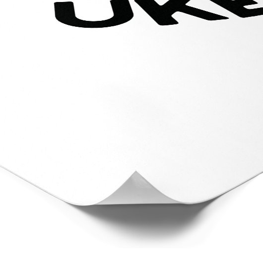 Uke kan het grappig aanmoedigen Ukulele Pun Poster (Hoek)