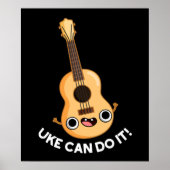 Uke kan het grappig positief doen, Ukelele Pun Dar Poster (Voorkant)