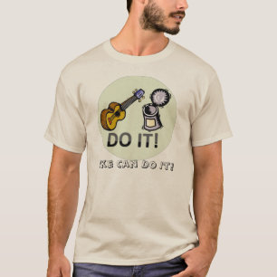 Uke kan het. t-shirt