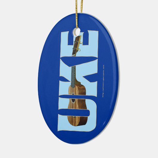 UKE KERAMISCH ORNAMENT (Links)