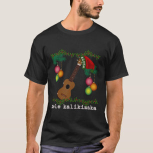Uke Mele Kalikimaka Ukulele Kerstliedjes Aloha T-shirt