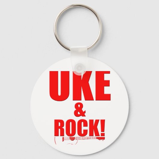 Uke & Rock Sleutelhanger (Voorkant)