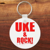Uke & Rock Sleutelhanger (Voorkant)