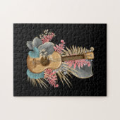 Uke Ukulele Guitar - Muzikant gitarist Ukulele Legpuzzel (Horizontaal)