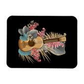 Uke Ukulele Guitar - Muzikant gitarist Ukulele Magneet (Horizontaal)