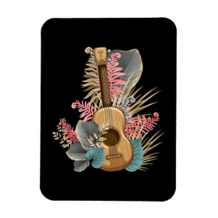 Uke Ukulele Guitar - Muzikant gitarist Ukulele Magneet