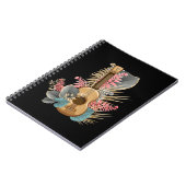 Uke Ukulele Guitar - Muzikant gitarist Ukulele Notitieboek (Linkerzijde)