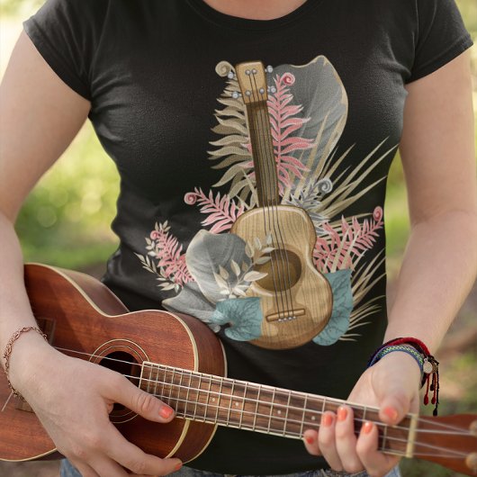 Uke Ukulele Guitar - Muzikant gitarist Ukulele T-shirt