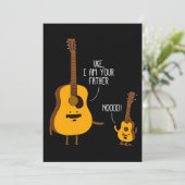 Uke Ukulele Ik ben je vader papa Gift. Aankondiging (Staand voorkant)