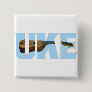 UKE VIERKANTE BUTTON 5,1 CM