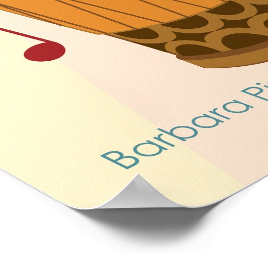 Ukelele Collage Poster (Hoek)