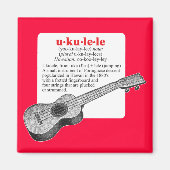 Ukelele Definitie Magneet (Voorkant)
