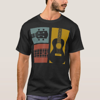  ukelele gitaar uke speler muzikant t-shirt