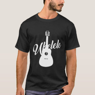 Ukelele Guitar Hawaiian Uke Music Player Musicus T-shirt