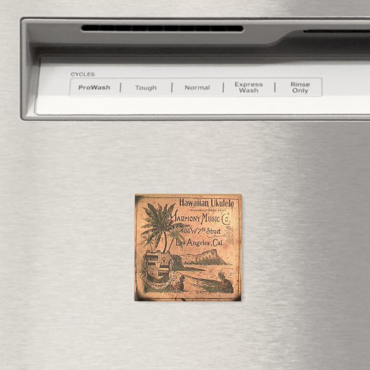  Ukelele Label Magnet (Insitu (Vaatwasser))