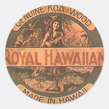 ukelele label Sticker