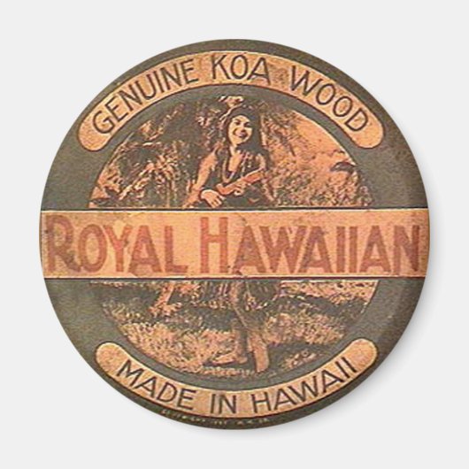 Ukelele Lable Magnet (Voorkant)