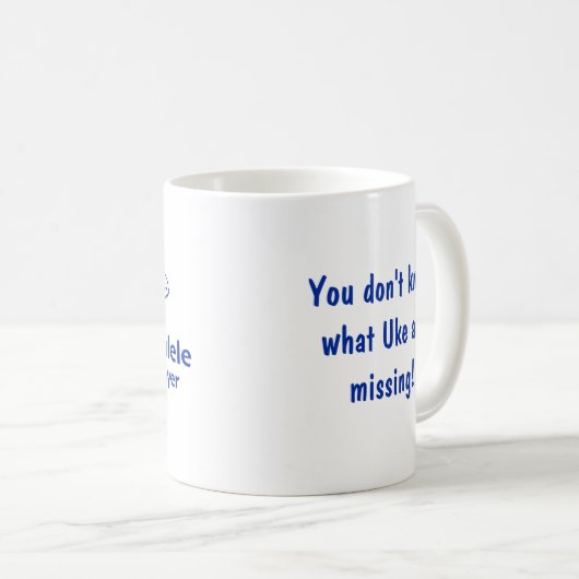 Ukelele Mok (Voorkant rechts)