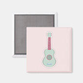 Ukelele sticker magneet (Voorkant / Achterkant)