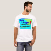 UKFC logo Key Largo T-shirt (Voorkant volledig)