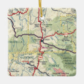 Ukiah OF Map Keramisch Ornament (Voorkant)