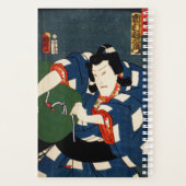 Ukiyo-e Actor Illustration Toyohara Kunichika Planner (Achterkant)