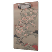 Ukiyo-e Bloeiende Boom Klembord (Links)
