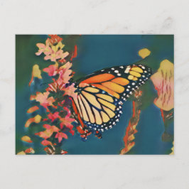 Ukiyo-e Butterfly Briefkaart