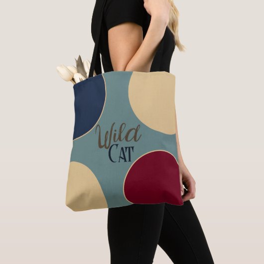 Ukiyo-e Cat en Waves Pattern Vol.3 Tote Bag (Dichtbij)