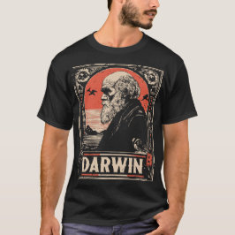 Ukiyo-e Darwin | Portret van de evolutietheorie T-shirt