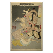 [Ukiyo-E] De spookmand van de mus Perfect Poster (Voorkant)