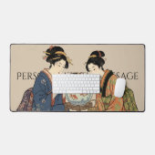 Ukiyo-e Geïnspireerd – Dramatisch JAPAN Bureaumat (Keyboard & Muis)