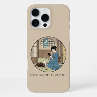 Ukiyo-e Geïnspireerd – Dramatisch JAPAN iPhone 16 Pro Max Hoesje