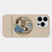 Ukiyo-e Geïnspireerd – Dramatisch JAPAN iPhone Hoesje (Achterkant horizontaal)