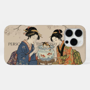 Ukiyo-e Geïnspireerd – Dramatisch JAPAN iPhone 16 Pro Max Hoesje
