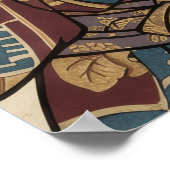 Ukiyo-e Geïnspireerd – Dramatisch JAPAN Poster (Hoek)