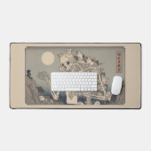 Ukiyo-e geïnspireerde muismat– Dramatisch JAPAN Bureaumat (Keyboard & Muis)