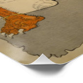 [Ukiyo-E] Heer Teishin's ontmoeting met een demon Perfect Poster (Hoek)