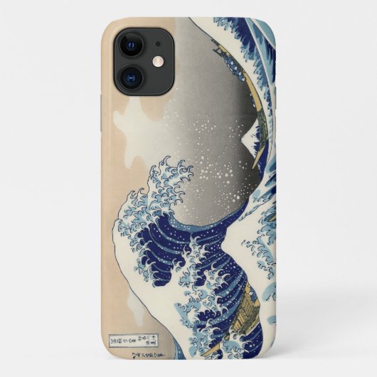 UKIYO-E ~HOKUSAI 葛飾北斎 「富嶽三十六景 神奈川沖浪裏」 Case-Mate iPhone CASE (Achterkant)