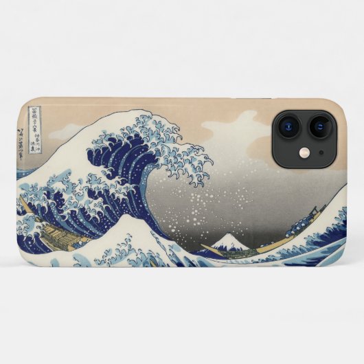 UKIYO-E ~HOKUSAI 葛飾北斎 「富嶽三十六景 神奈川沖浪裏」 Case-Mate iPhone CASE (Achterkant (horizontaal))