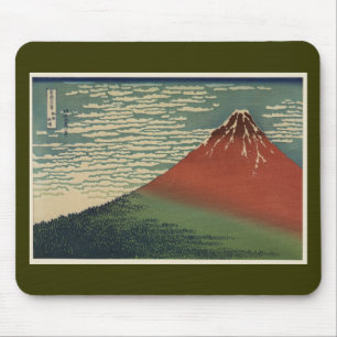 Ukiyo-e Hokusai Fujiyama Muismat